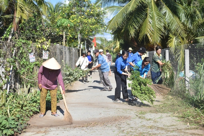 Bến Tre: Hơn 1,4 triệu lượt người hưởng ứng ‘Ngày Chủ nhật nông thôn mới’