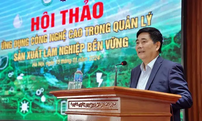 Công nghệ số, giống và chế biến là trụ cột chính của ngành lâm nghiệp