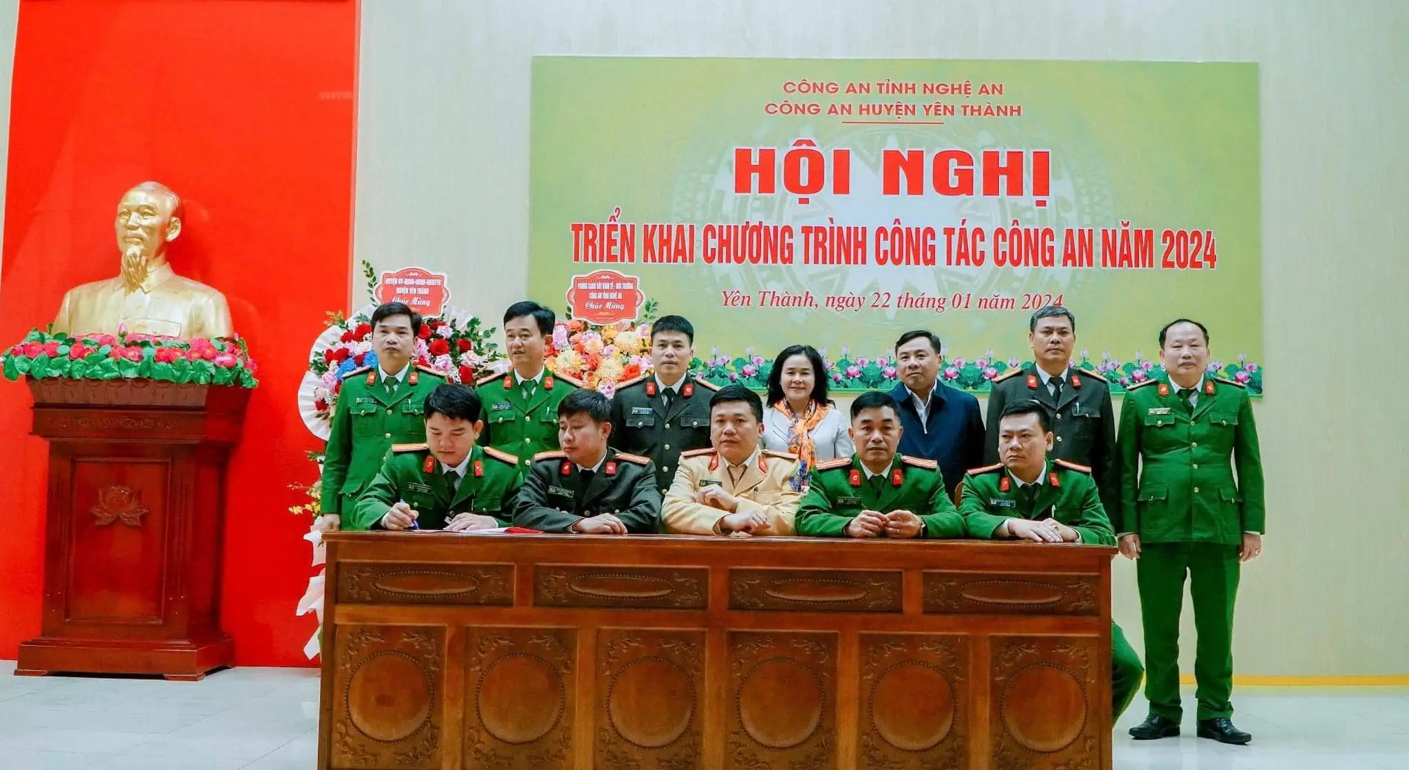 Nỗ lực giữ vững tiêu chí an ninh, trật tự trong xây dựng nông thôn mới hướng tới huyện nông thôn mới nâng cao ở Yên Thành