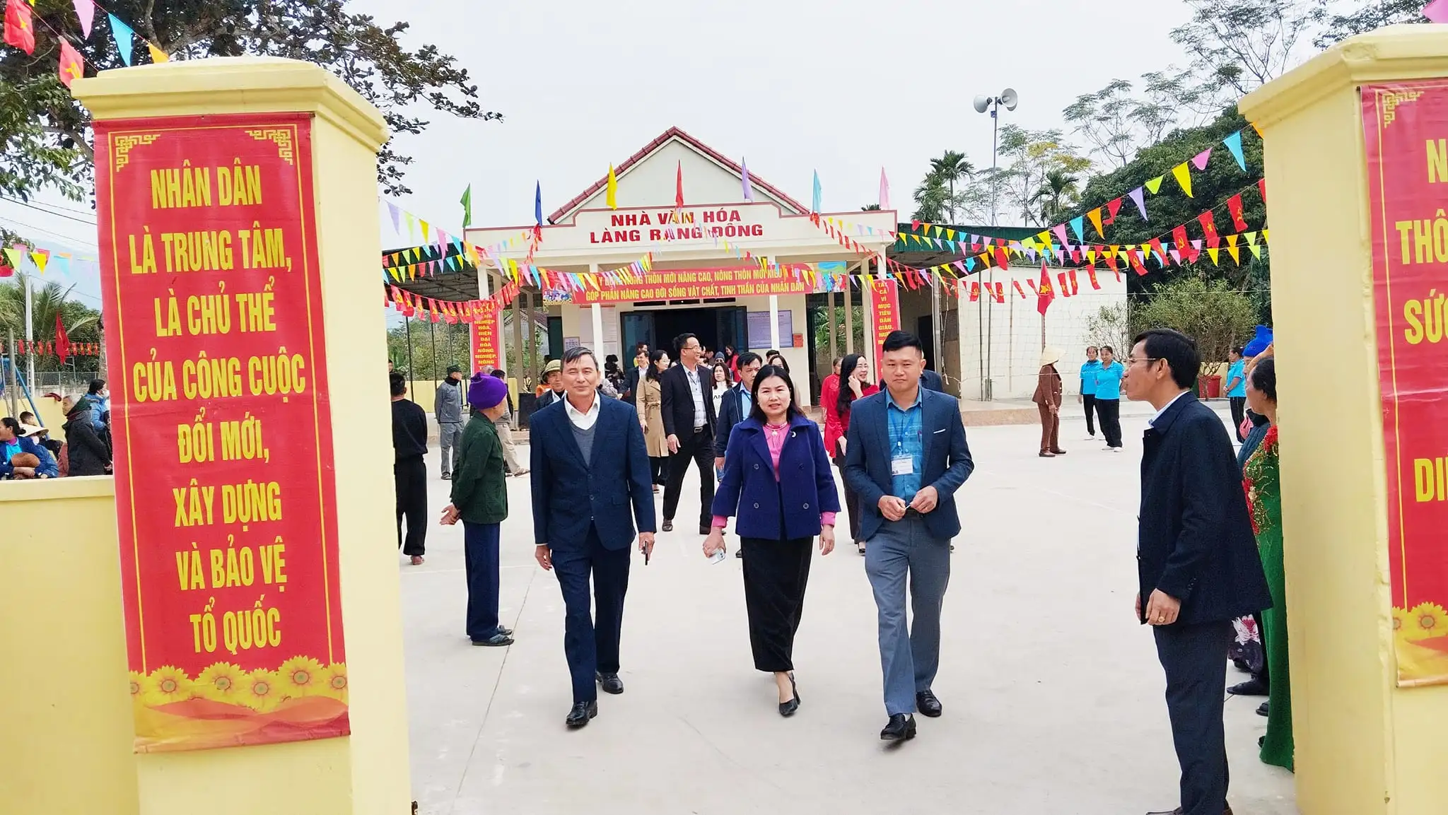 Thẩm định xét công nhận xã đạt chuẩn NTM nâng cao năm 2024 tại xã Tây Thành
