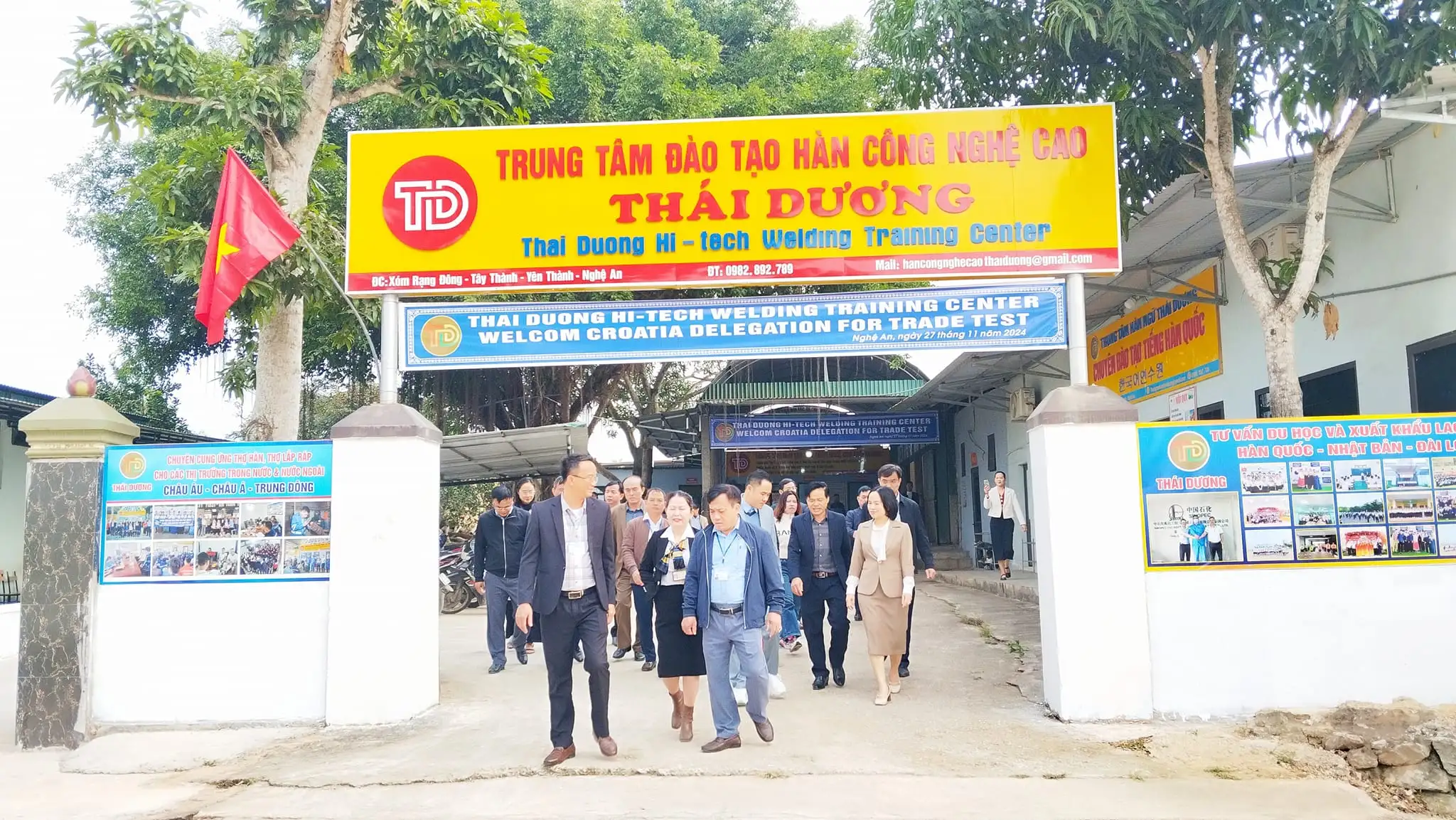 Thẩm định xét công nhận xã đạt chuẩn NTM nâng cao năm 2024 tại xã Tây Thành