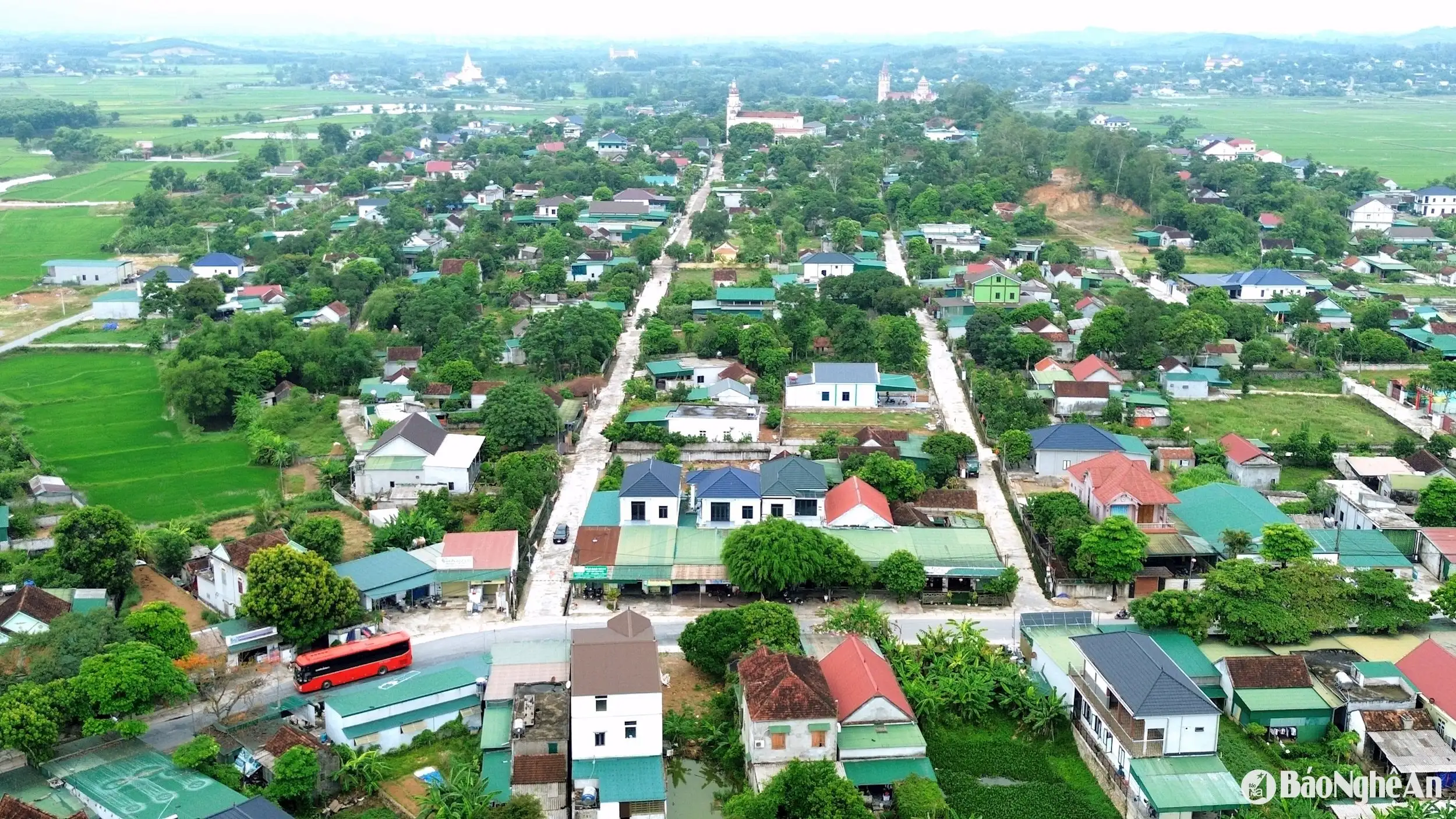 Nghệ An xây dựng nông thôn mới kiểu mẫu, đa dạng tiêu chí nổi trội