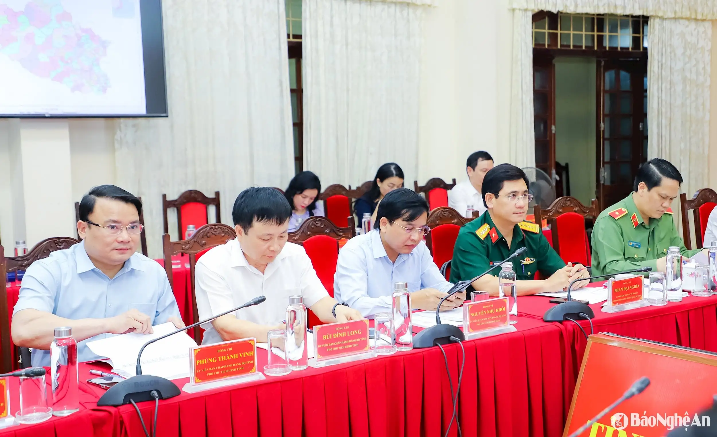 Ban Chấp hành Đảng bộ tỉnh Nghệ An thông qua Đề án sắp xếp đơn vị hành chính cấp xã