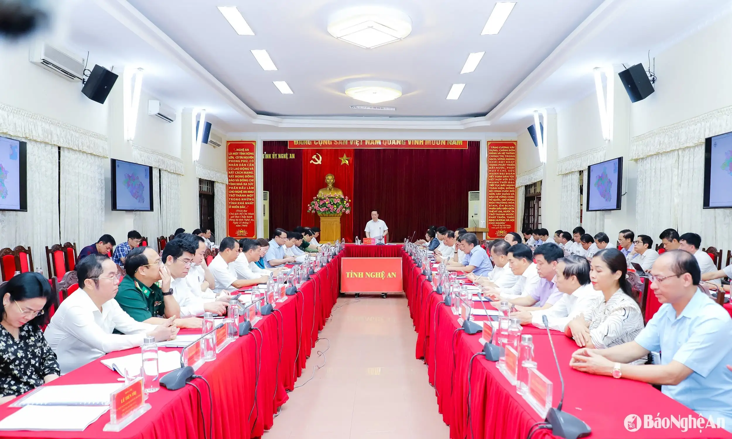 Ban Chấp hành Đảng bộ tỉnh Nghệ An thông qua Đề án sắp xếp đơn vị hành chính cấp xã