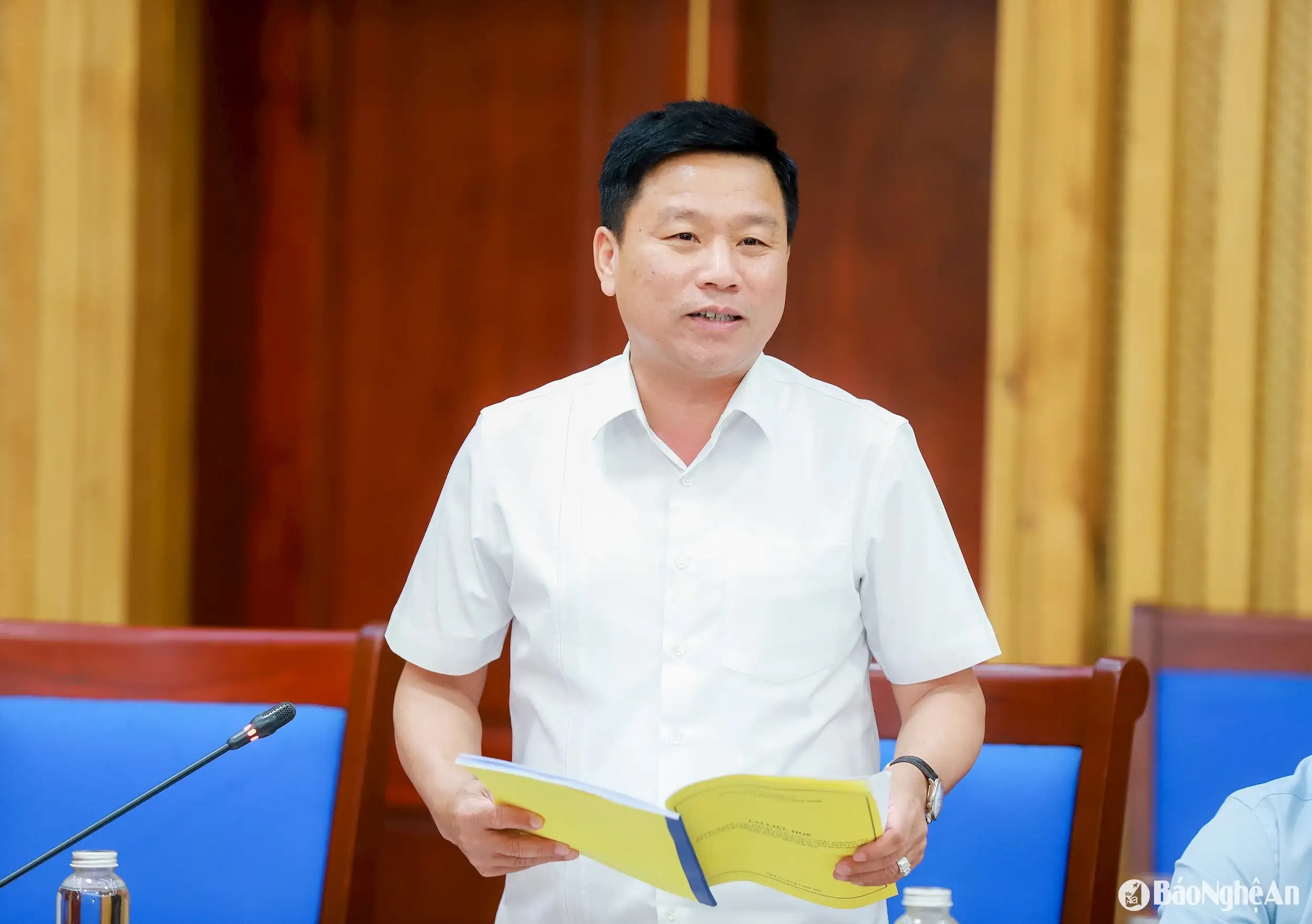 Ban Thường vụ Đảng ủy UBND tỉnh Nghệ An bàn giải pháp phát triển nhân lực có kỹ năng nghề