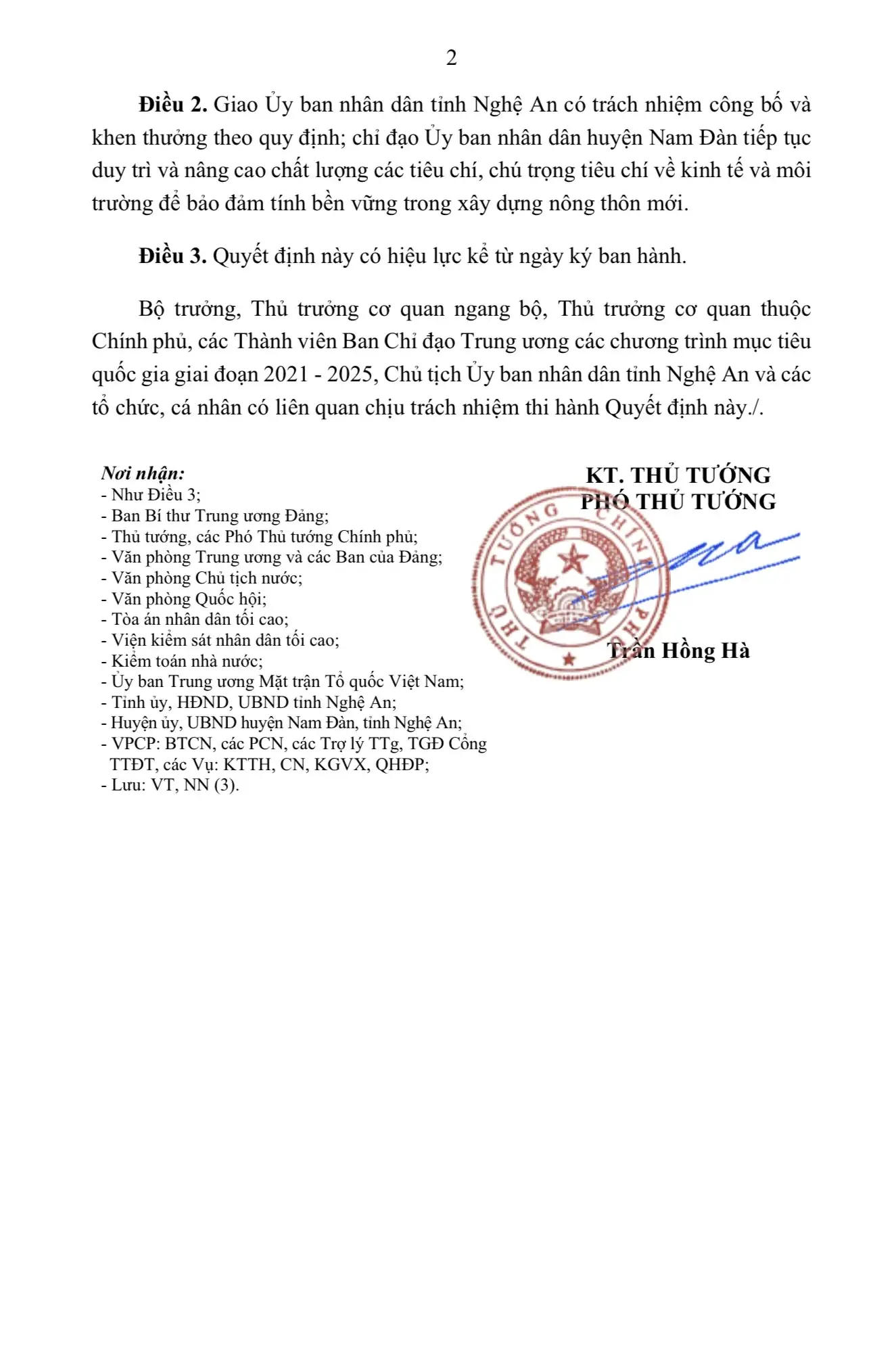 Huyện Nam Đàn đạt chuẩn nông thôn mới nâng cao bền vững tiến tới xây dựng nông thôn mới kiểu mẫu