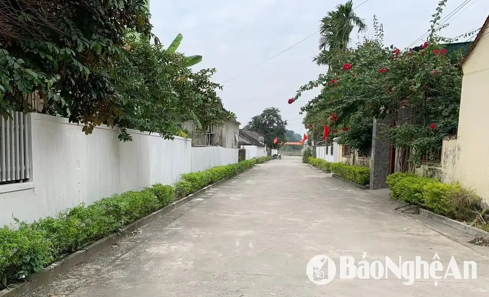 THỰC HIỆN LỜI CĂN DẶN CỦA BÁC XÂY DỰNG NAM ĐÀN THÀNH MIỀN QUÊ KIỂU MẪU