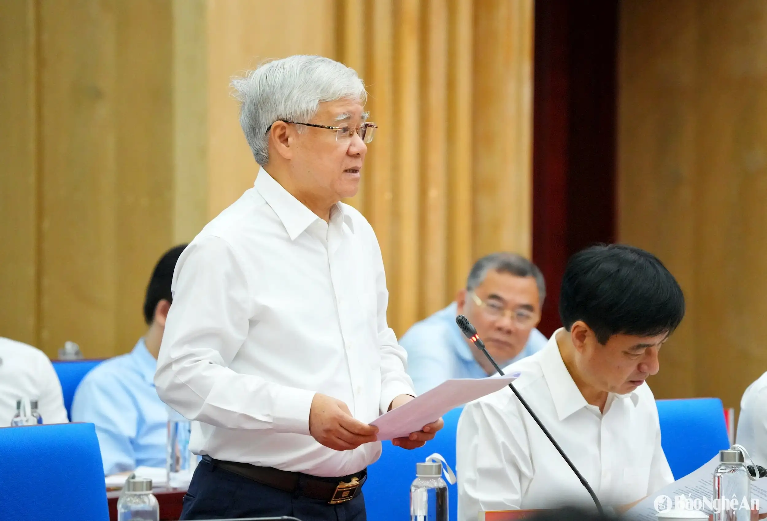 Tổng Bí thư Tô Lâm làm việc với Ban Thường vụ Tỉnh ủy Nghệ An