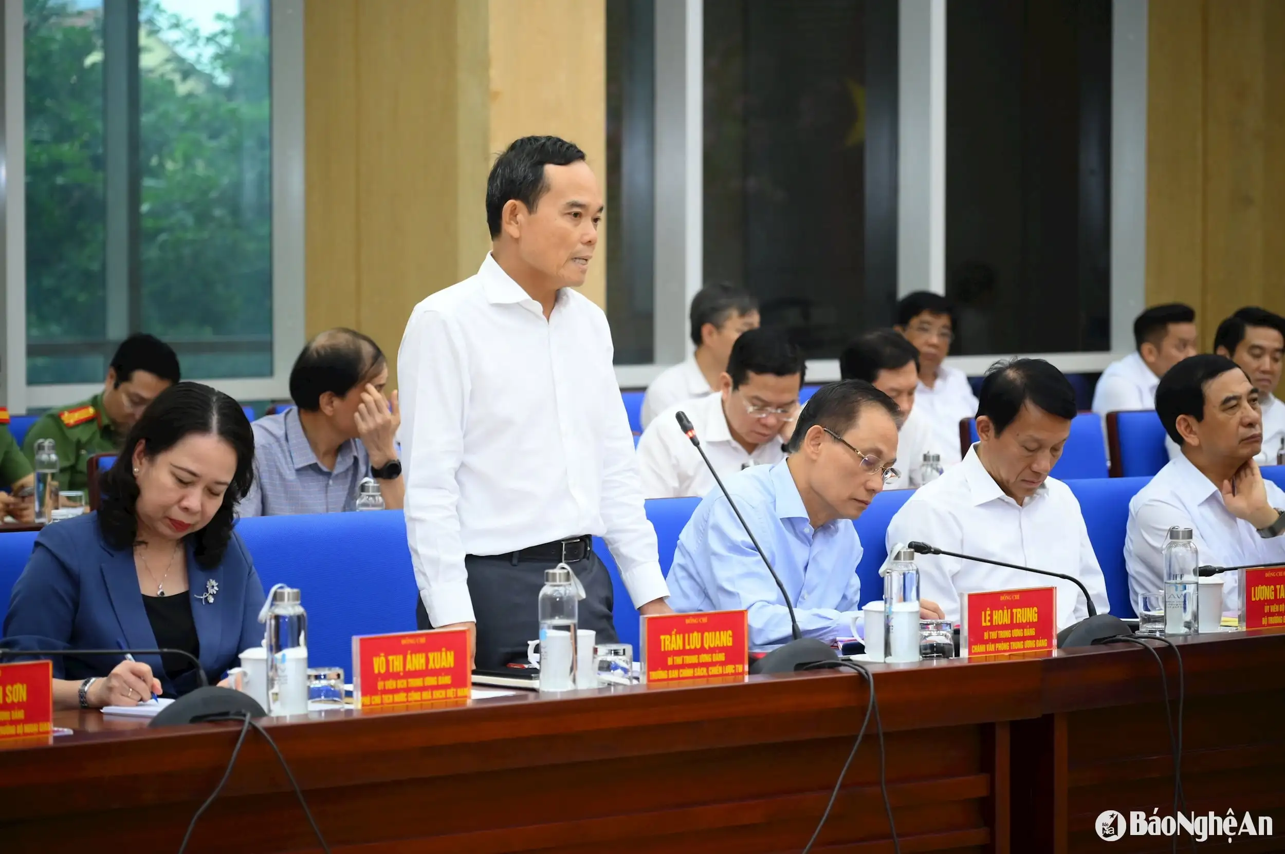 Tổng Bí thư Tô Lâm làm việc với Ban Thường vụ Tỉnh ủy Nghệ An