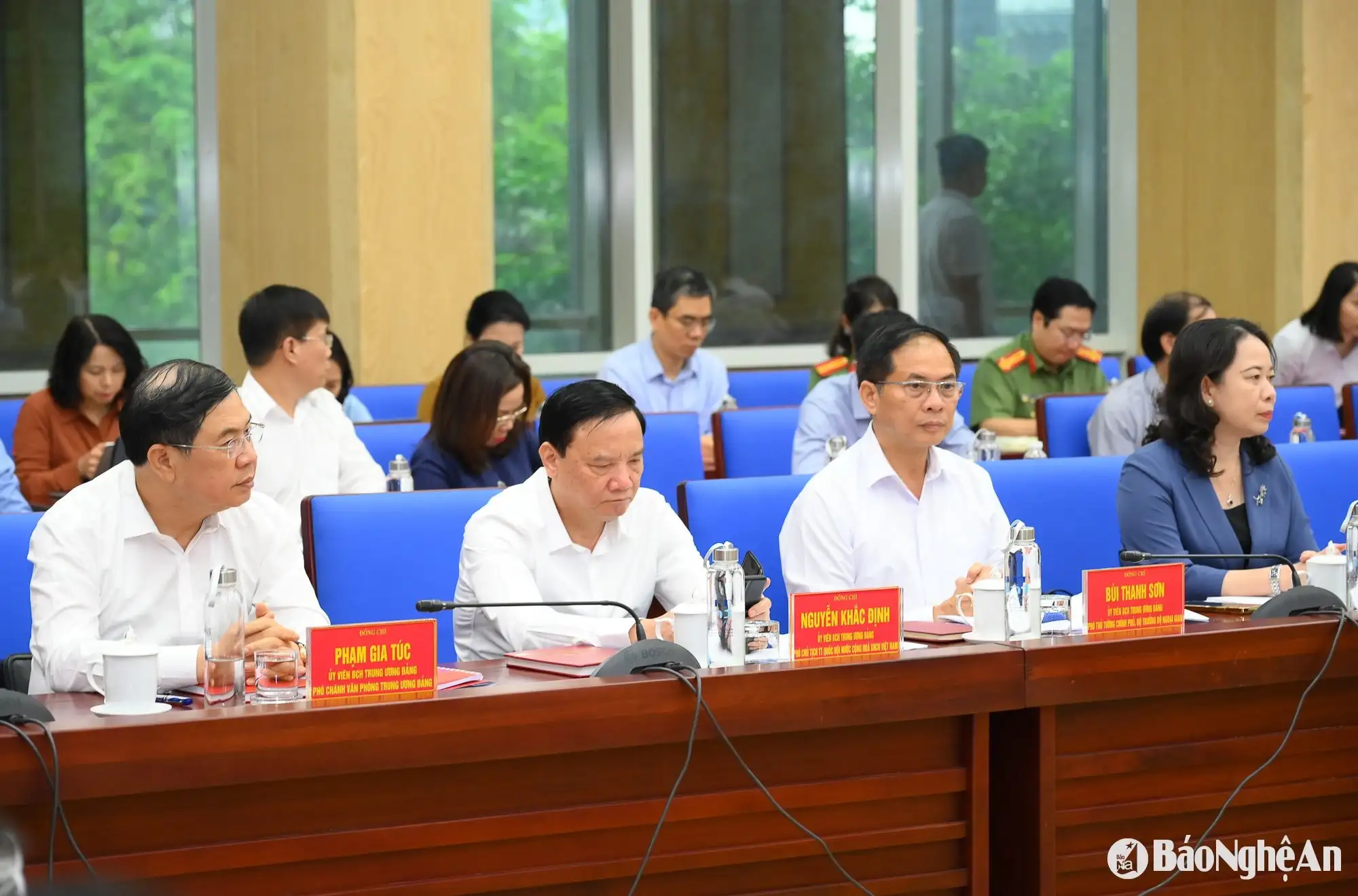 Tổng Bí thư Tô Lâm làm việc với Ban Thường vụ Tỉnh ủy Nghệ An