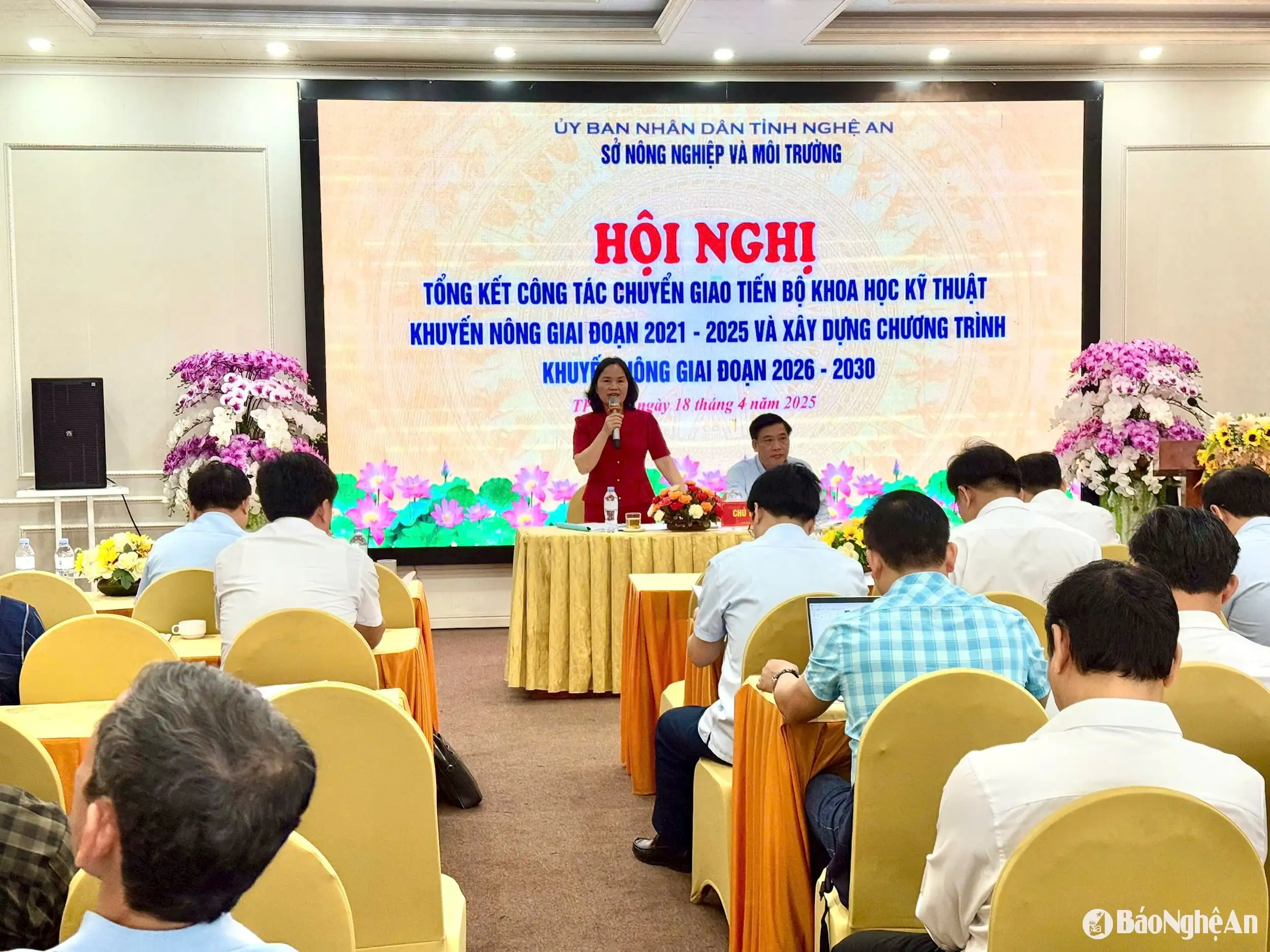 Tổng kết công tác chuyển giao tiến bộ kỹ thuật khuyến nông
