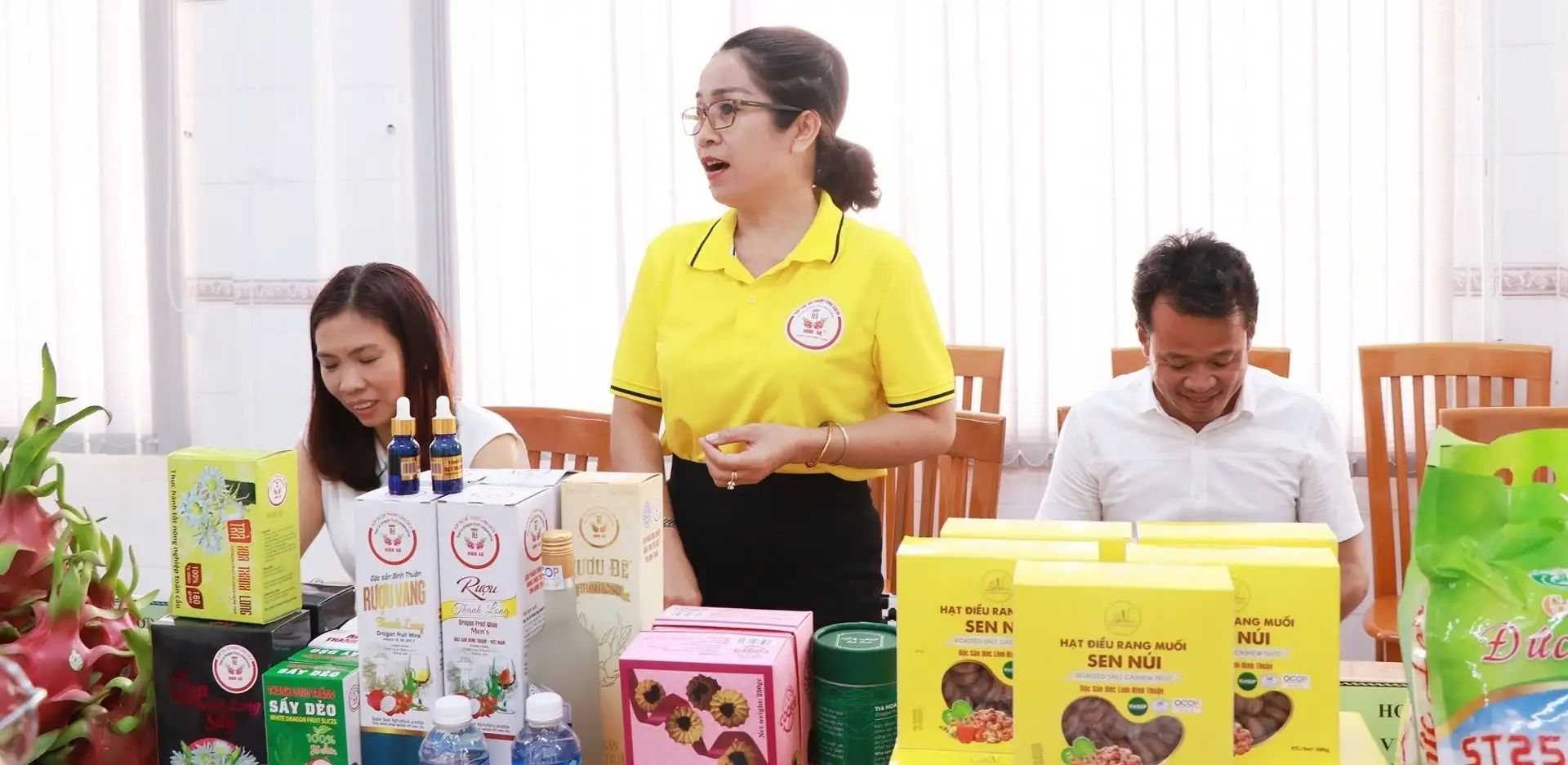 Trước khi sáp nhập tỉnh, 2 ngành này của Bình Thuận, Quảng Trị kết nối sản xuất, tiêu thụ đặc sản OCOP, sản phẩm VietGAP