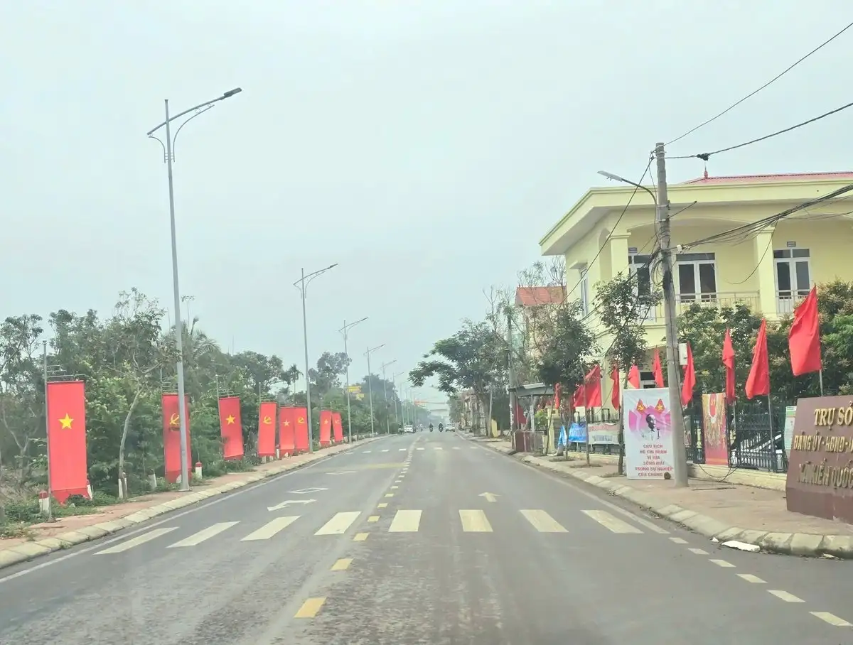 Kiến Thụy đón danh hiệu &#8216;huyện đạt chuẩn Nông thôn mới nâng cao&#8217;