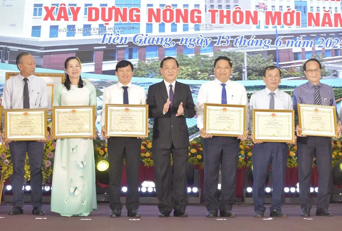 Nông thôn Tiền Giang ngày càng hiện đại