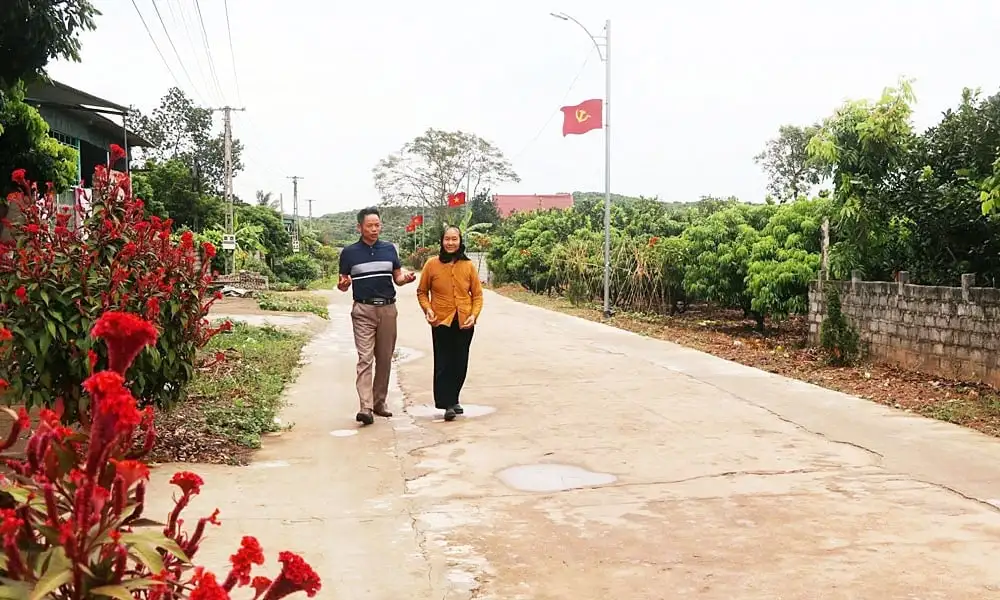 Thôn kiểu mẫu lan tỏa tinh thần cộng đồng