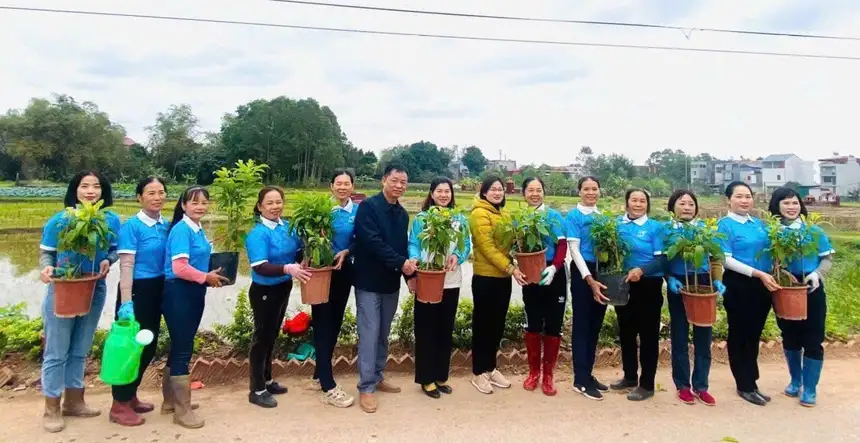 Bắc Ninh: Phụ nữ là nòng cốt, tích cực, chủ động xây dựng nông thôn mới