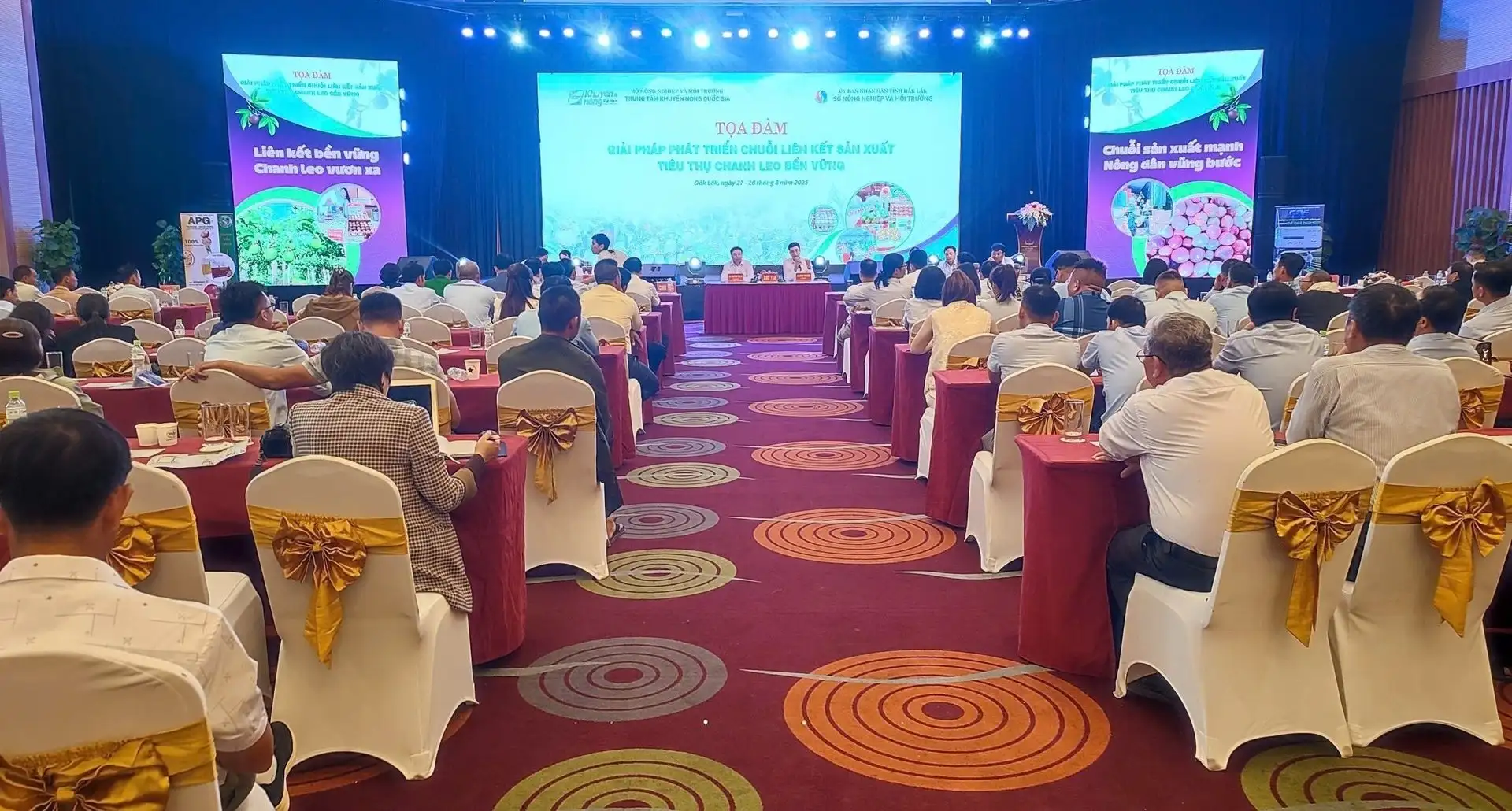 Bàn giải pháp xây dựng chuỗi liên kết sản xuất, tiêu thụ chanh leo bền vững