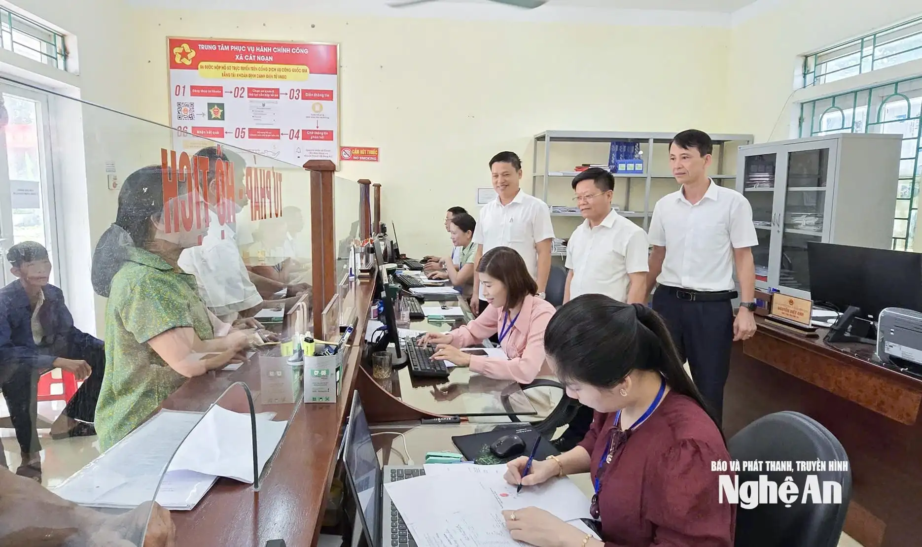 Cát Ngạn hướng mục tiêu đạt chuẩn xã nông thôn mới nâng cao