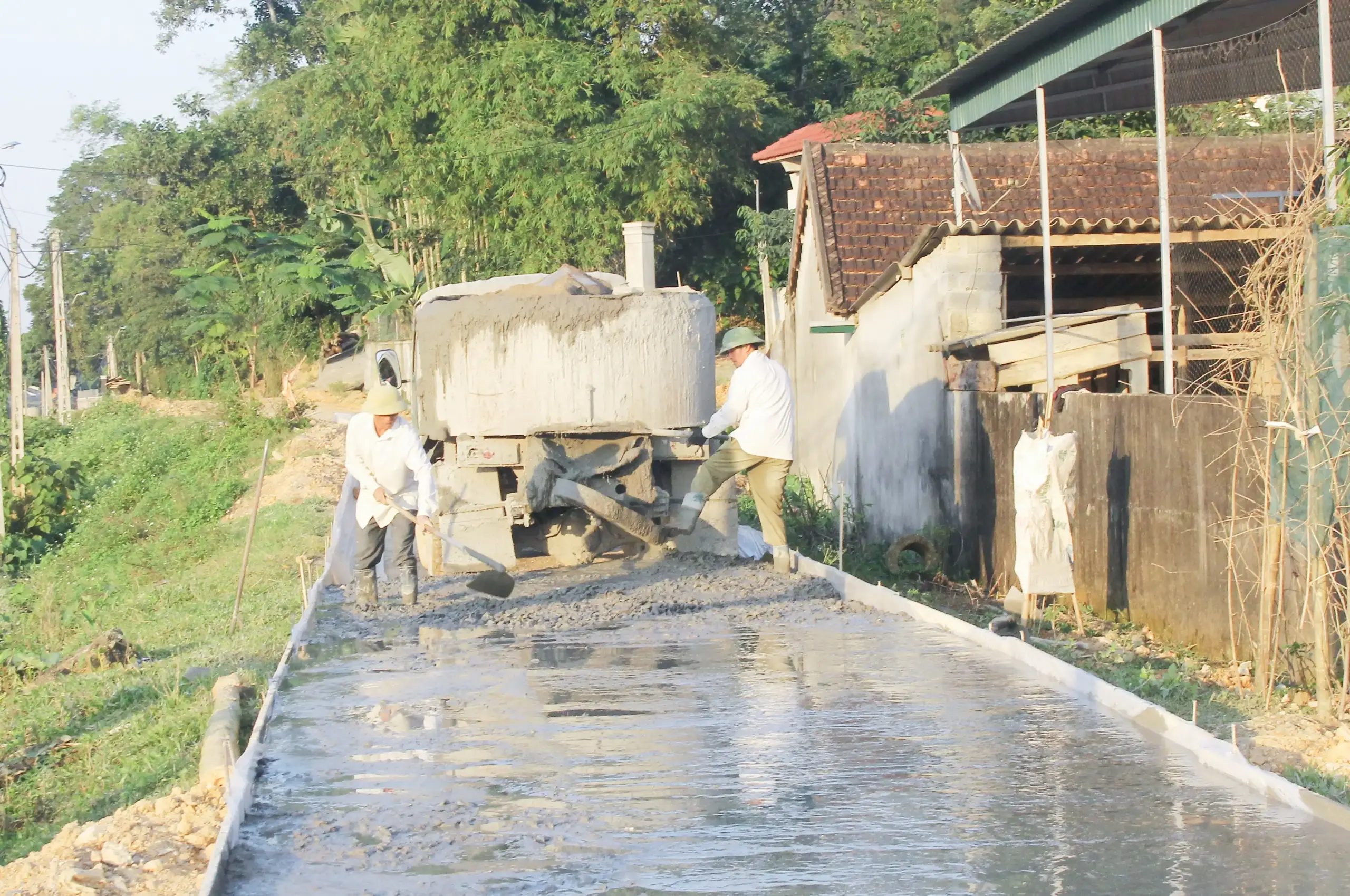 Cát Ngạn hướng mục tiêu đạt chuẩn xã nông thôn mới nâng cao