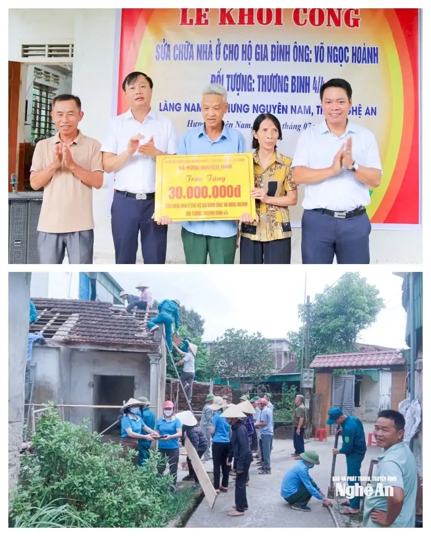 Chào mừng Đại hội đại biểu Đảng bộ xã Hưng Nguyên Nam lần thứ I, nhiệm kỳ 2025 &#8211; 2030:Đổi mới tư duy, đưa Hưng Nguyên Nam thành xã nông thôn mới kiểu mẫu, hiện đại, giàu bản sắc văn hóa