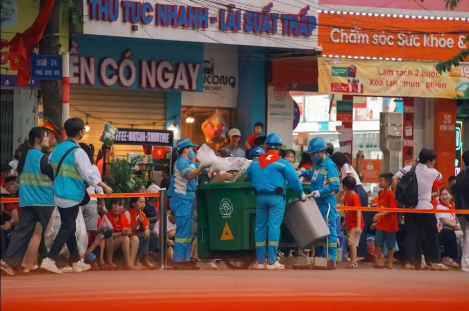 Công nhân Urenco góp sức trong Lễ tổng duyệt kỷ niệm 80 năm Quốc khánh