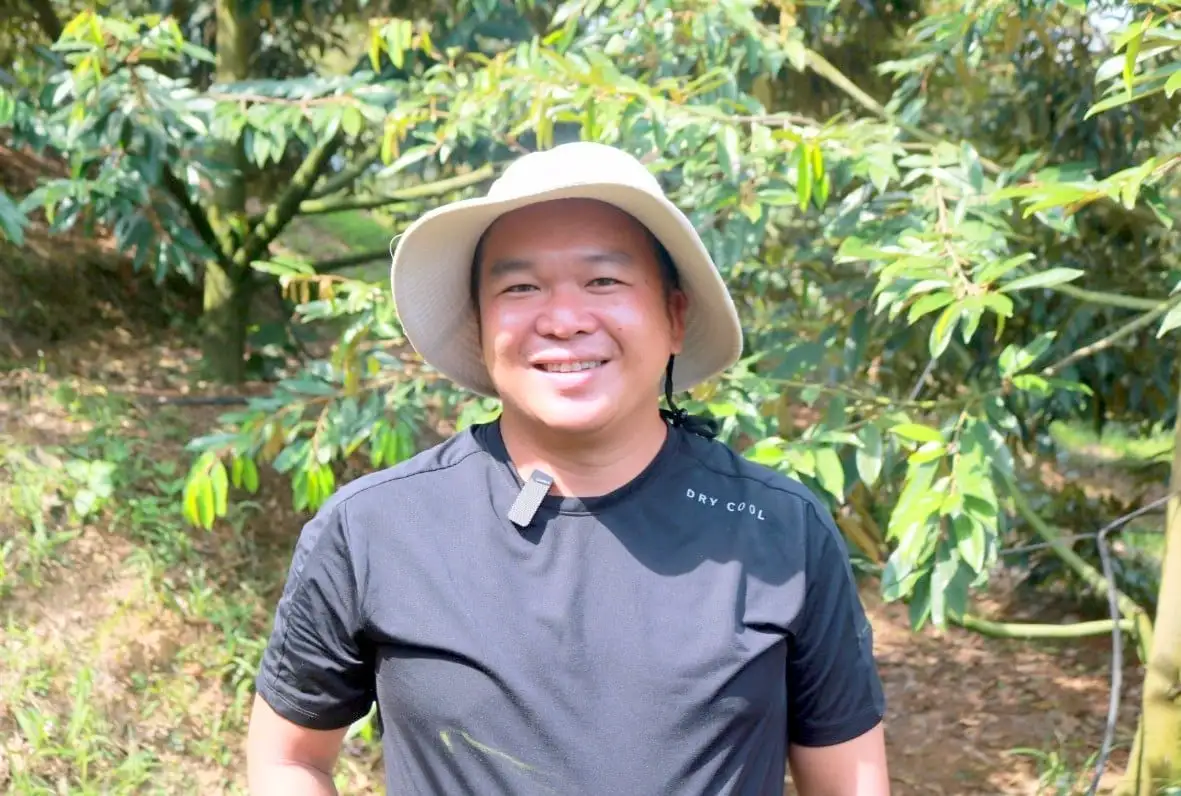 Đa lợi ích trồng sầu riêng theo hướng hữu cơ