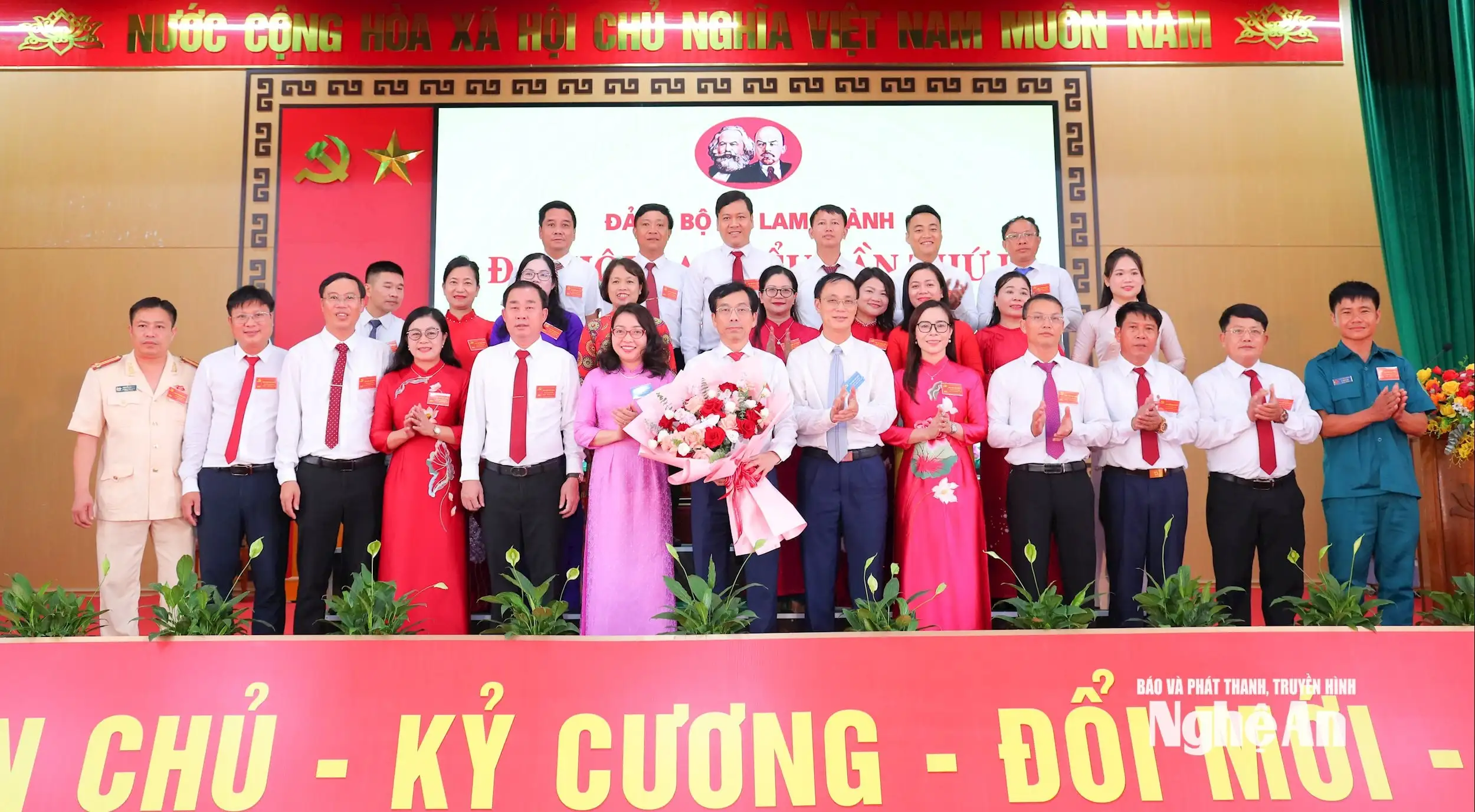 Đoàn kết, đồng thuận xây dựng xã Lam Thành (Nghệ An) đạt chuẩn nông thôn mới nâng cao