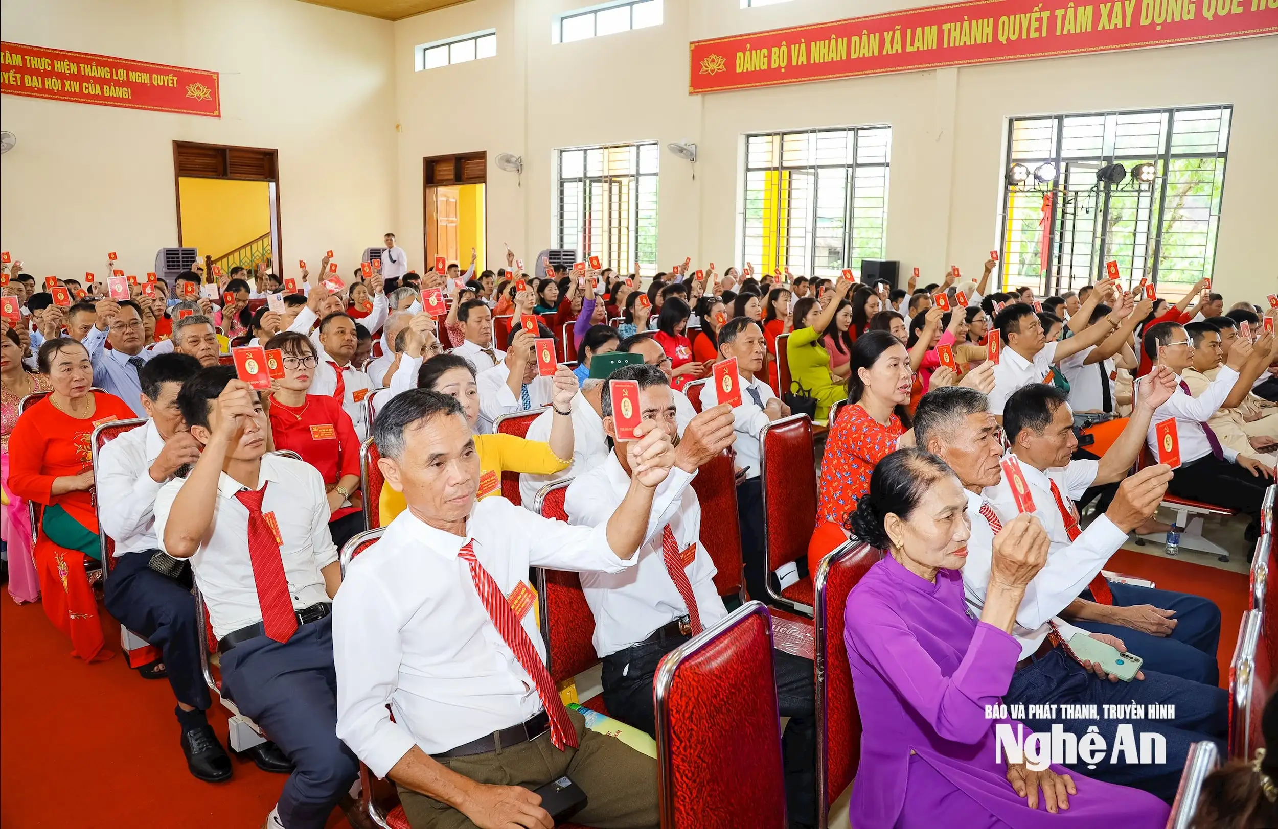 Đoàn kết, đồng thuận xây dựng xã Lam Thành (Nghệ An) đạt chuẩn nông thôn mới nâng cao