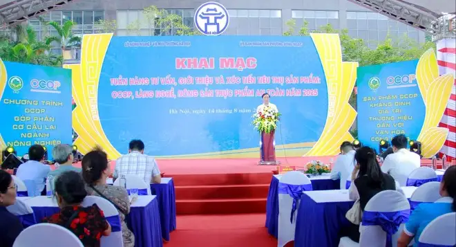 Hà Nội hướng tới 22 sản phẩm OCOP 5 sao, đẩy mạnh tuần hàng OCOP đưa đặc sản vùng miền