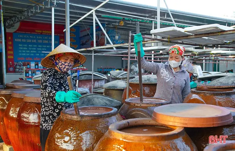 Một xã ở Hà Tĩnh có 16 sản phẩm OCOP