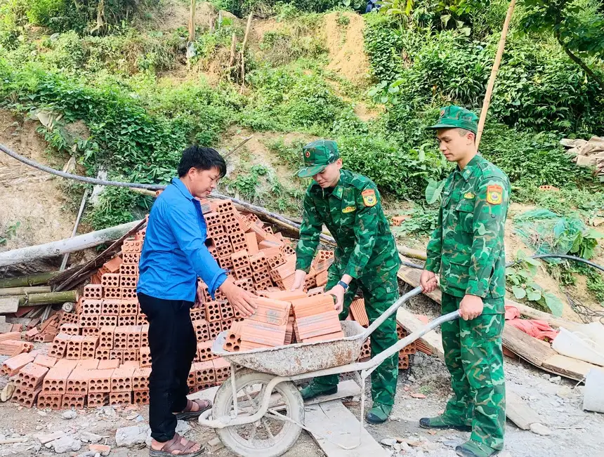Nỗ lực xây dựng nông thôn mới ở xã biên giới Nghĩa Thuận