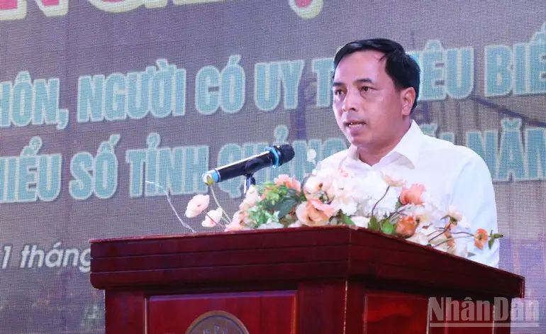Quảng Ngãi phát huy vai trò người có uy tín trong đồng bào dân tộc thiểu số
