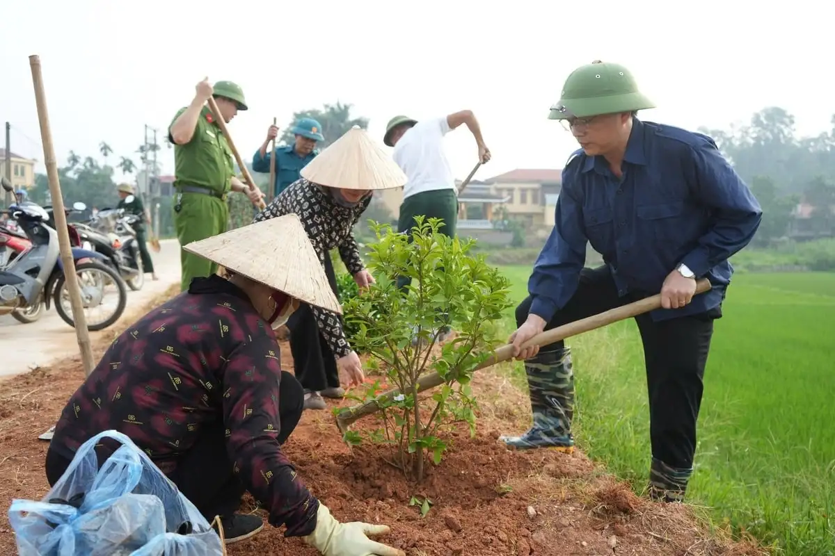 Trấn Yên hướng đến xây dựng xã nông thôn mới kiểu mẫu hiện đại, văn minh