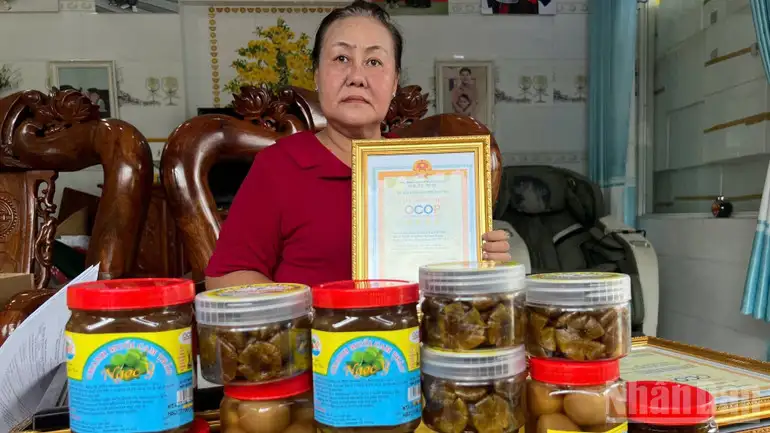 Vĩnh Long: Phát triển sản phẩm OCOP từ đặc sản địa phương