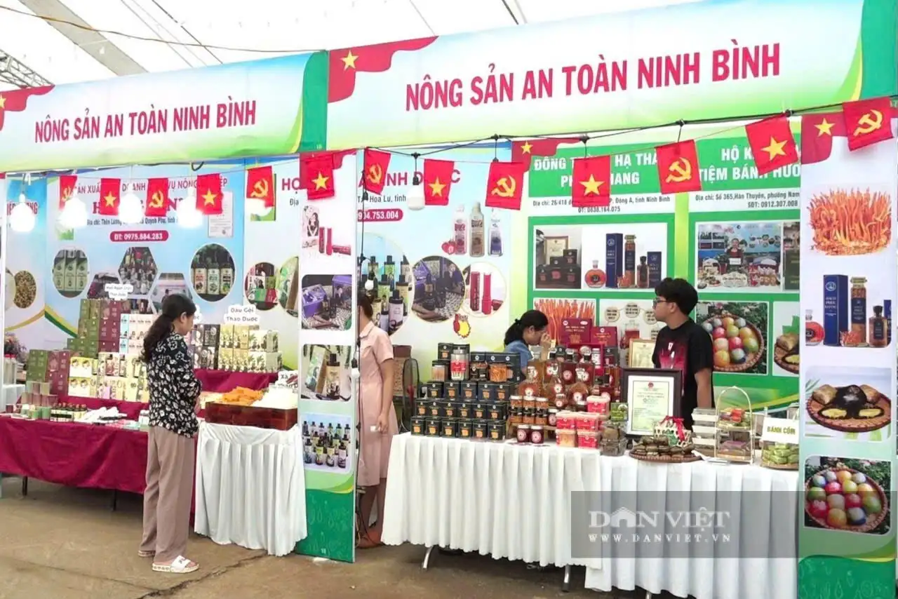 Hơn 400 sản phẩm nông nghiệp, sản phẩm OCOP tiêu biểu của Ninh Bình hội tụ