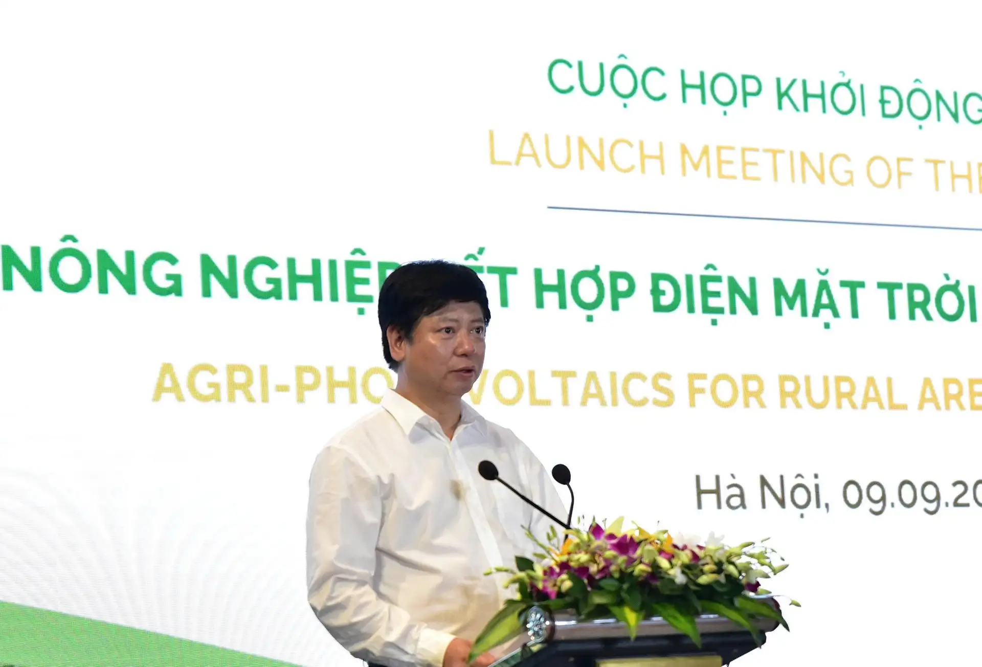 Lần đầu tiên tại Việt Nam có mô hình nông nghiệp kết hợp điện mặt trời, vừa sản xuất, vừa tạo ra năng lượng sạch