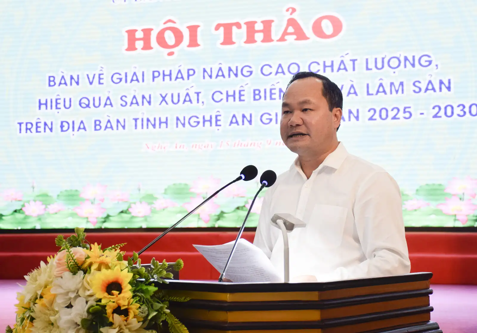Nâng cao hiệu quả sản xuất, chế biến lâm sản Nghệ An giai đoạn 2025 &#8211; 2030