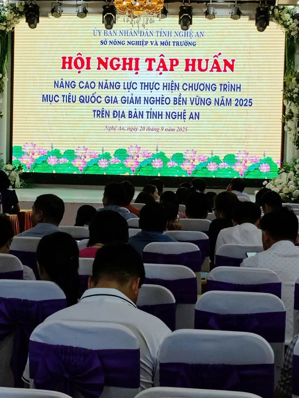 Nghệ An: Tập huấn nâng cao năng lực thực hiện Chương trình Mục tiêu quốc gia bền vững