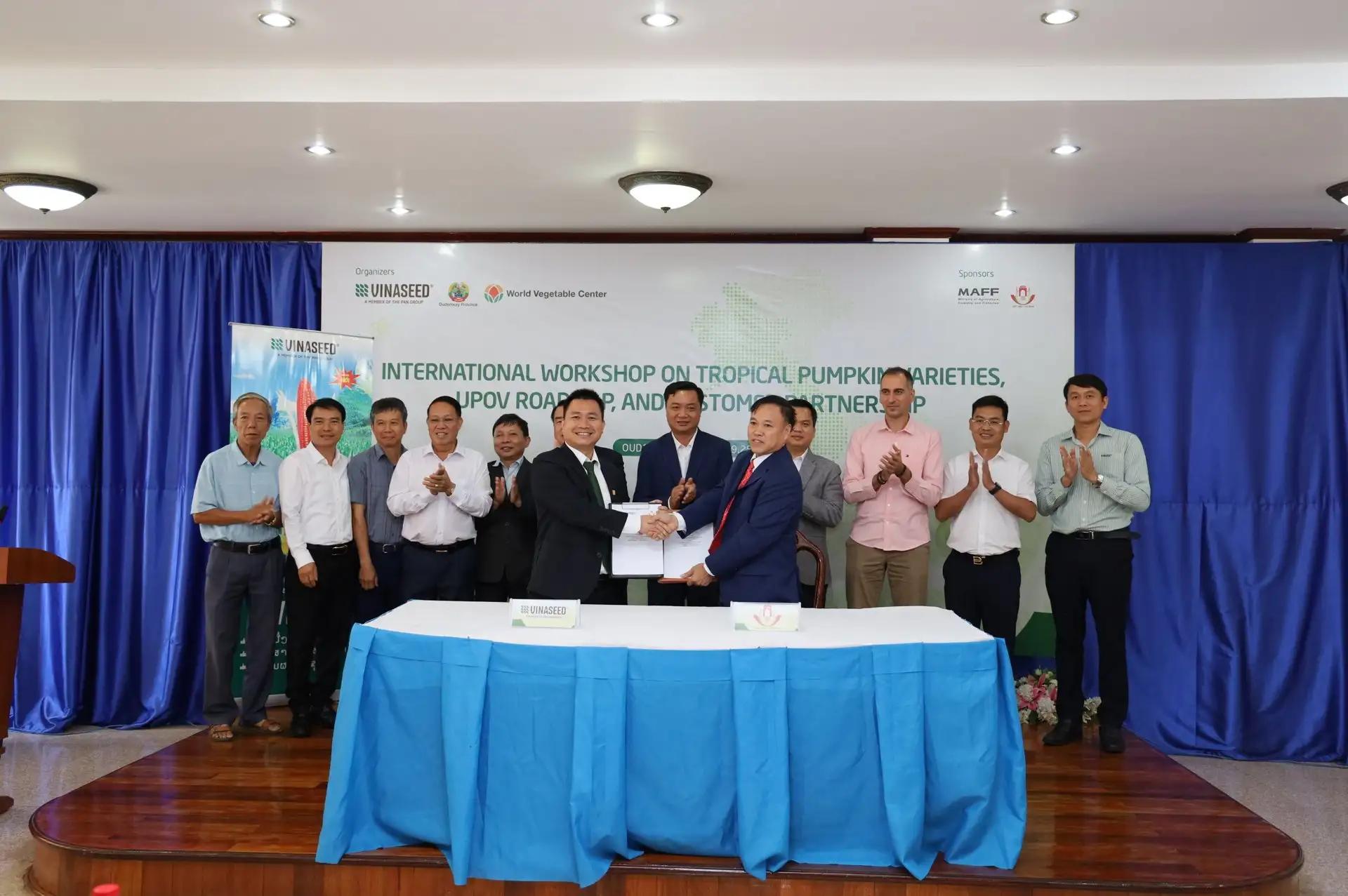Vinaseed và WorldVeg đồng hành cùng Lào gia nhập UPOV, xây dựng hệ thống giống cây trồng theo tiêu chuẩn quốc tế