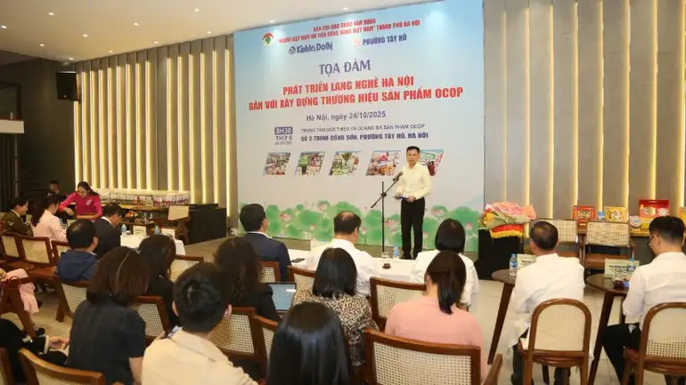 Hà Nội: Phát triển làng nghề gắn với xây dựng thương hiệu OCOP