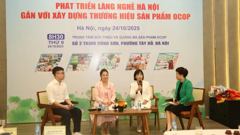 Hà Nội: Phát triển làng nghề gắn với xây dựng thương hiệu OCOP