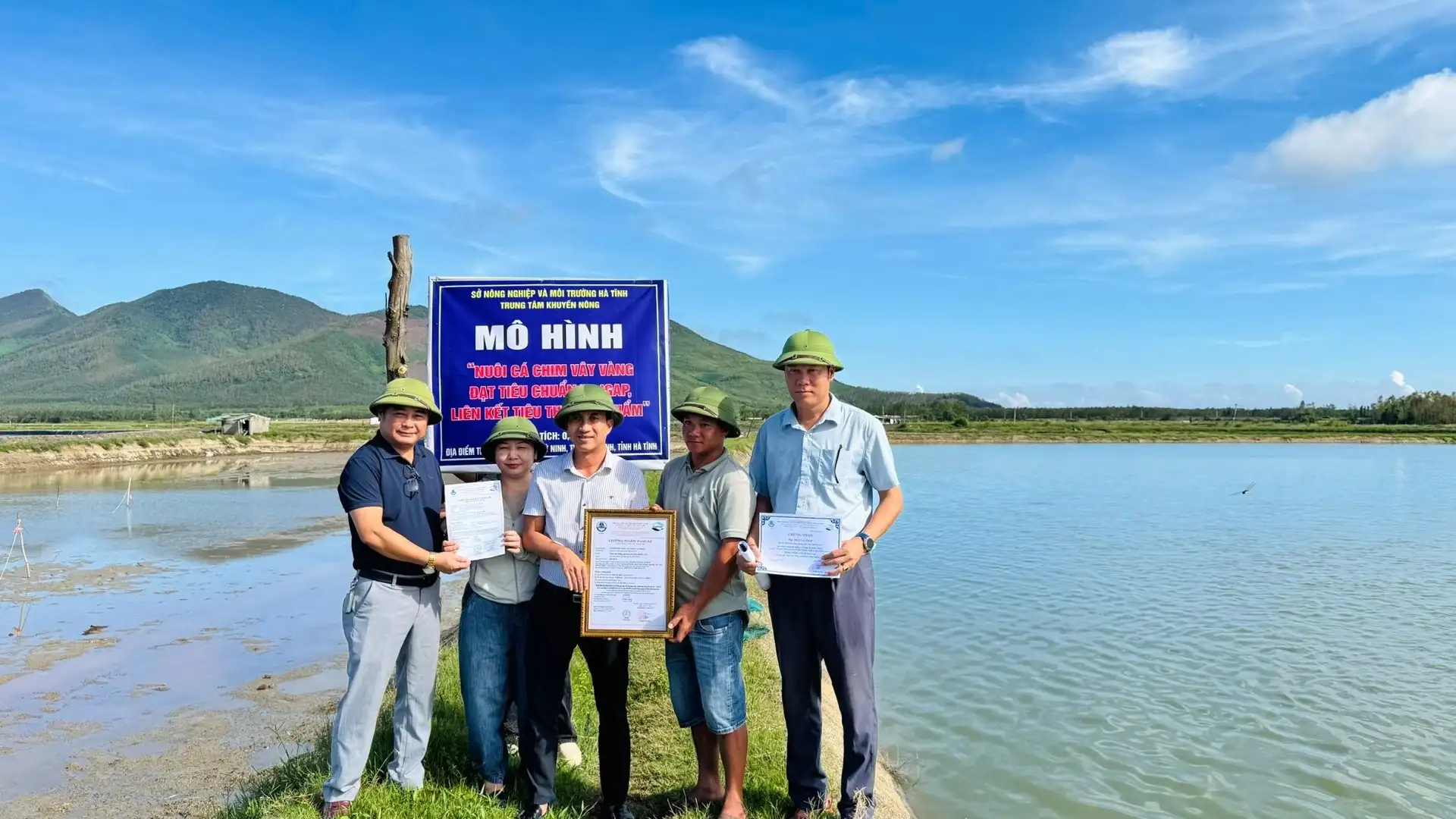 Hà Tĩnh nhân rộng nuôi cá chim vây vàng VietGAP