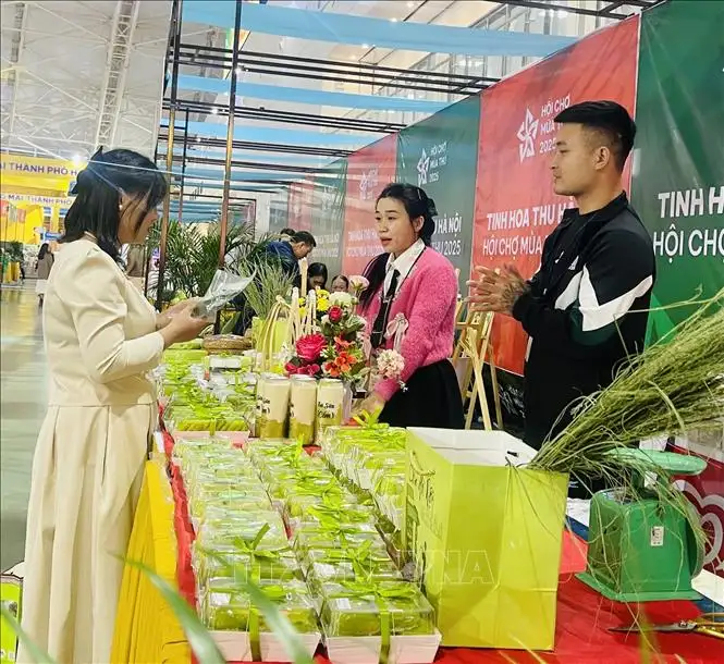 Lan tỏa tinh hoa Hà Nội từ Hội chợ Mùa Thu 2025