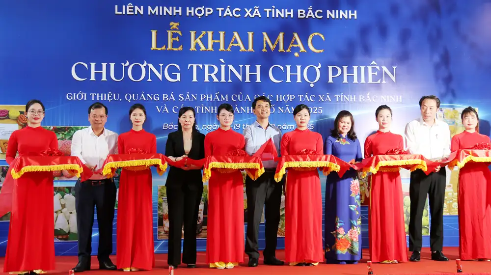 Liên minh HTX tỉnh Nghệ An tham gia các hoạt động xúc tiến thương mại tại tỉnh Bắc Ninh