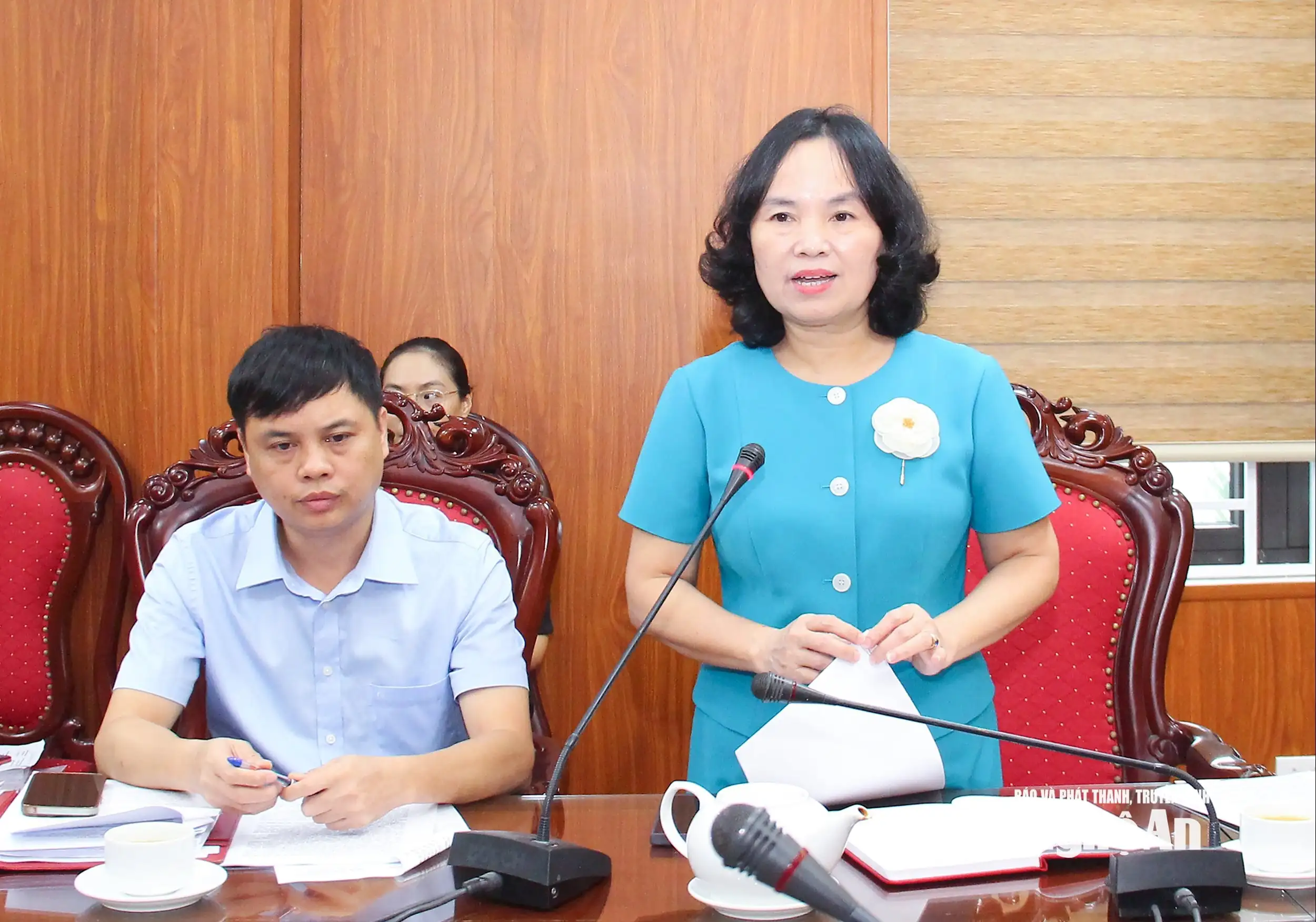 Phó Chủ tịch Thường trực HĐND tỉnh Nghệ An đề nghị tập trung tháo gỡ các vướng mắc để phân bổ và giải ngân nguồn vốn giảm nghèo bền vững