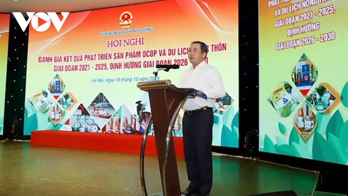 Tạo đột phá cho sản phẩm OCOP và du lịch nông thôn giai đoạn 2026-2030