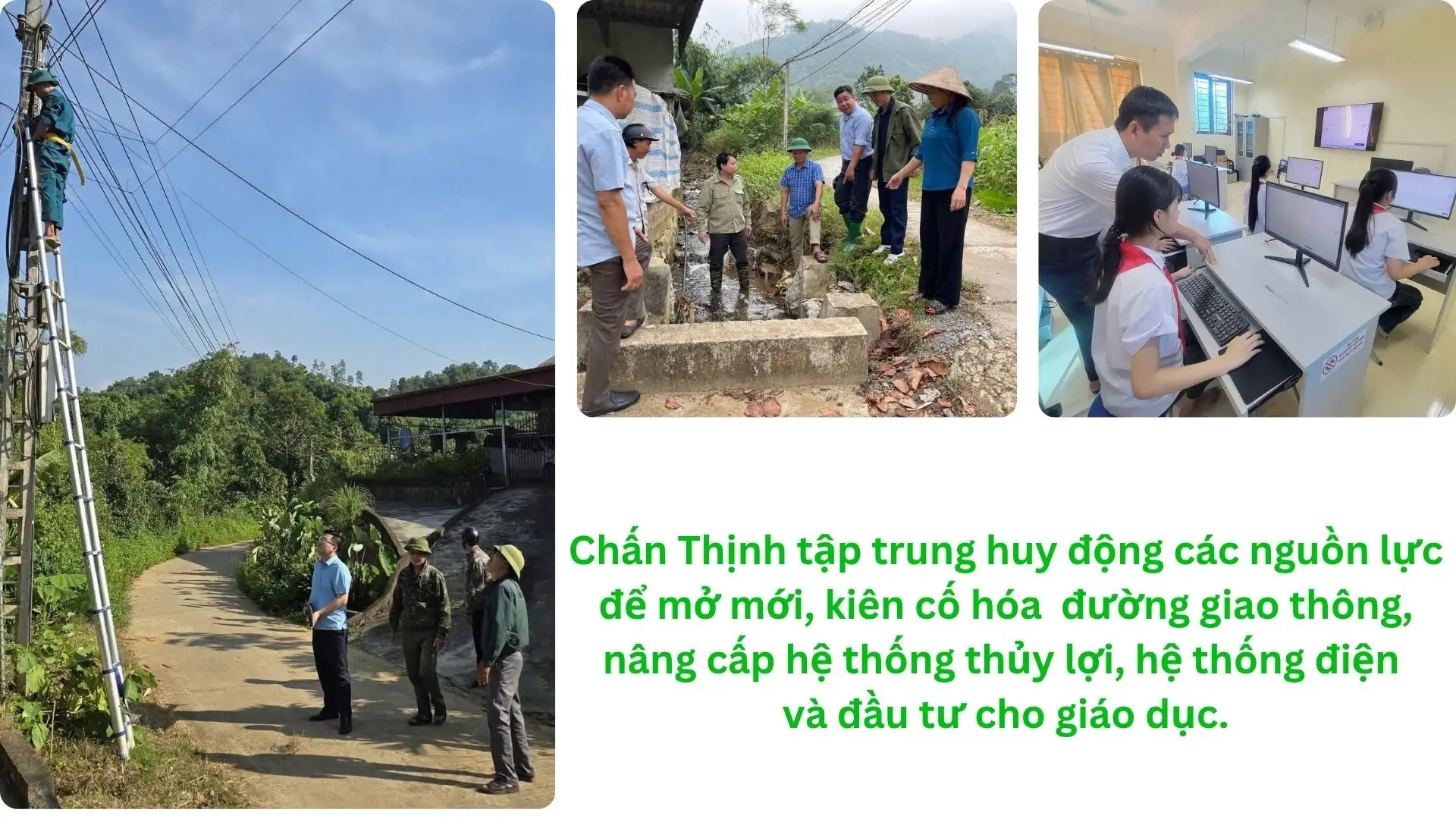 Chấn Thịnh trên hành trình xây dựng nông thôn mới nâng cao