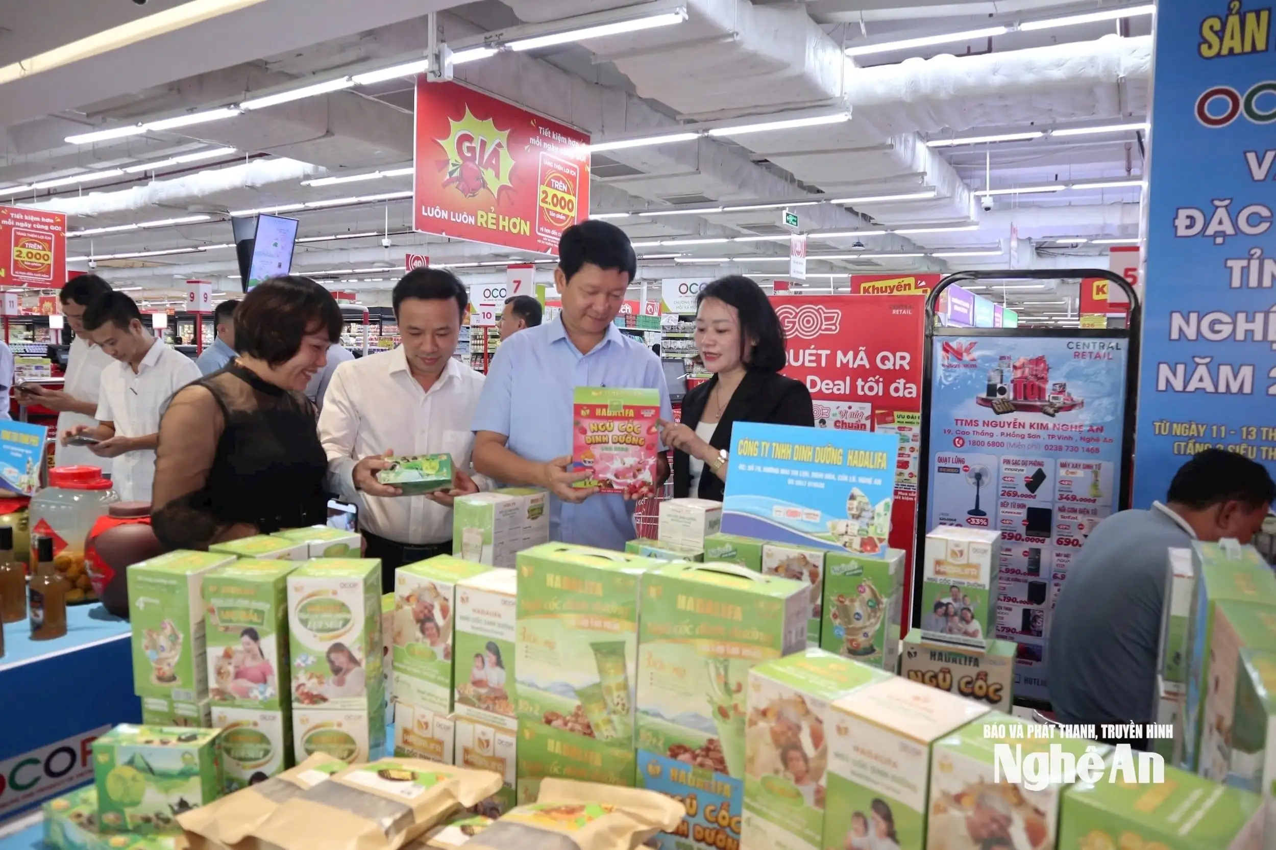 Khai thác lợi thế bản địa, phát huy giá trị từ sản phẩm OCOP ở Nghệ An