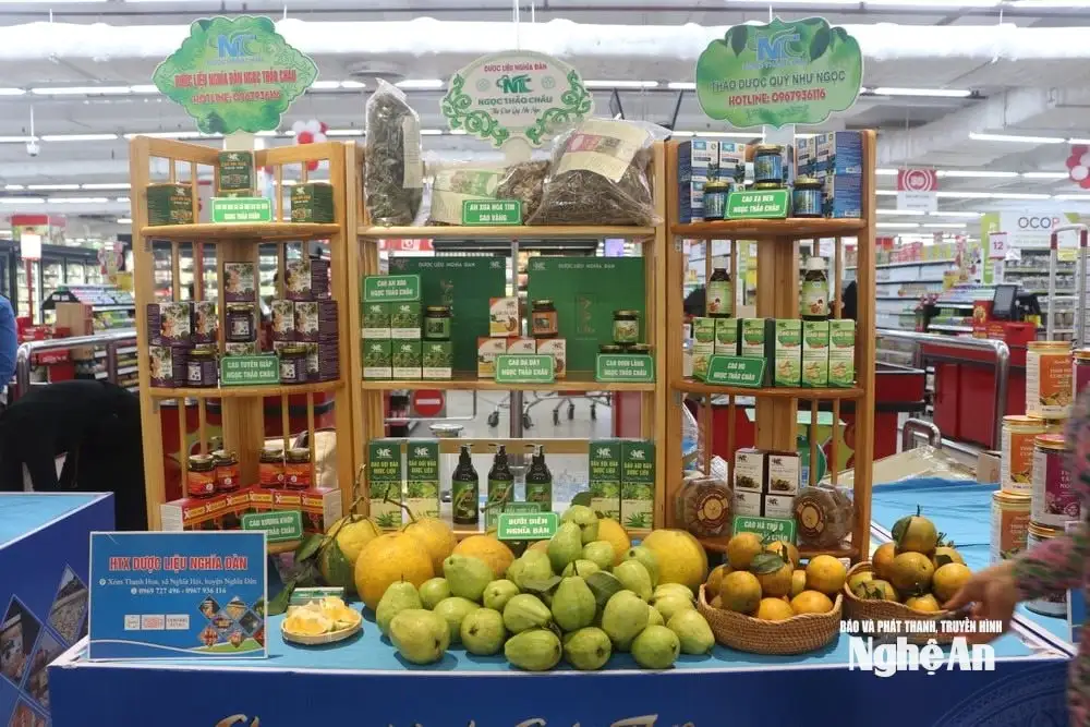 Khai thác lợi thế bản địa, phát huy giá trị từ sản phẩm OCOP ở Nghệ An