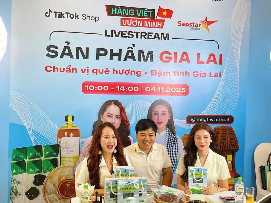 Livestream bán hàng: Nâng cao năng lực cạnh tranh cho sản phẩm OCOP